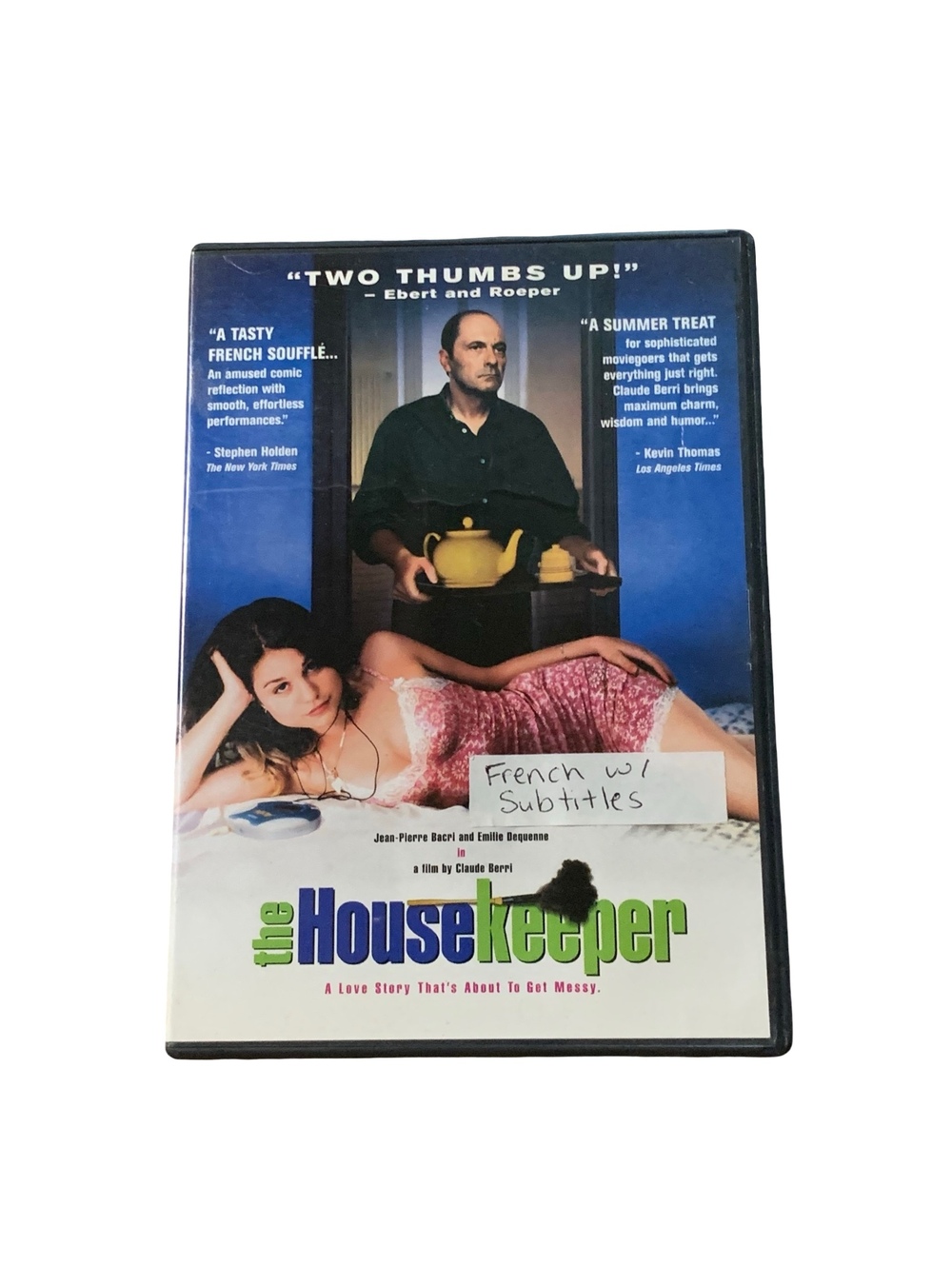 The Housekeeper DVD French w/ English Subtitles Romantic Comedy Claude